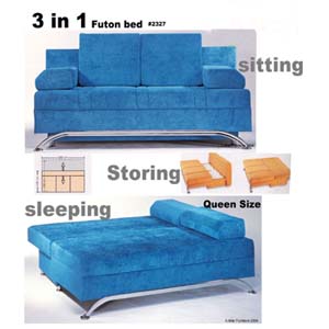 3 In 1 Sofa Futon 2327 (IEM)