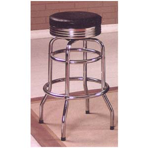 Chrome Plated Swivel Bar Stool 2396 (PJ)