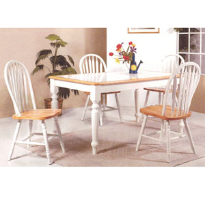 5-Pc Farm House Tile Top Dinette Set The Winsor(P)