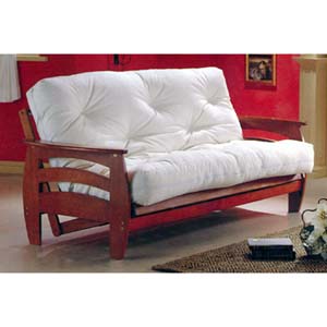 Solid Wood Futon In Honey Oak Finish 2509 (IEM)