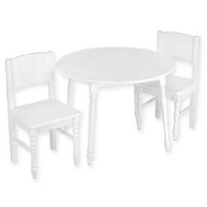 3 Pc Spindle Table And Chair Set 26441 (KK)