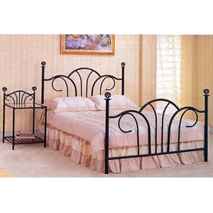 Satin Black Head/Footboard 2797_ (CO)