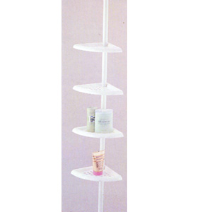 Shower Corner Rack With 4 Holders 2810 (PJFS8)