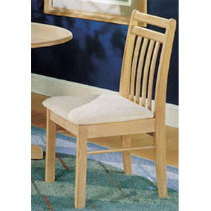 Natural Finish Splat Back Chair 2975 (A)