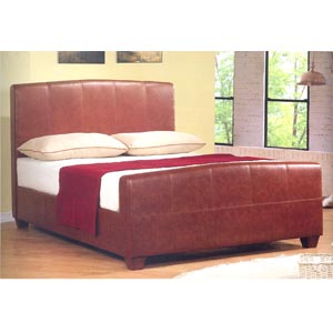 Contemporary Leather Bed 300191_ (CO)