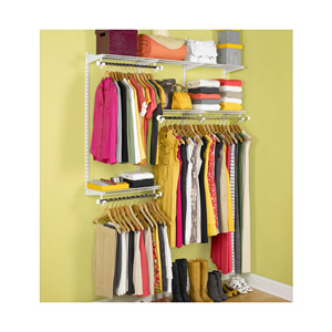 Rubbermaid Configurable 3 to 6 ft. Closet Kit 3.00E+24(RUBFS