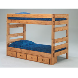 Twin/Twin Stackable Bunk Bed 3012(PCu)