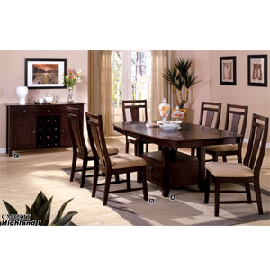 Highland I Dining Set CM3211T/SC (IEM)