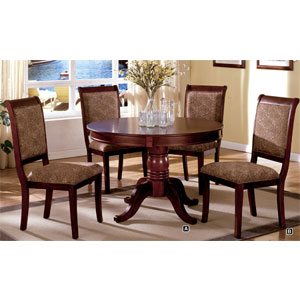 Saint Nicholas Round Dining Set CM3224RT/SC (IEM)