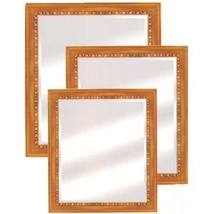 1 Bevel Wood Wall Mirror 32301 (BD)