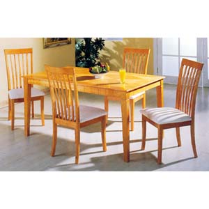 5-Piece Maple Finish Dinette Set 3406-Set (IEM)