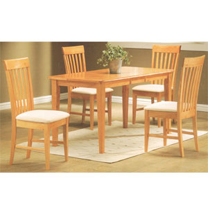 5-Pc Shaker Table And Chair Dining Set 374_/574_(SB)