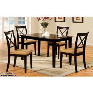 Melbourne I Dining Set CM3848DK-T/3838DK-SC (IEM)