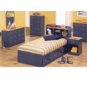 Bed With Three Drawers 40011_ (CO)