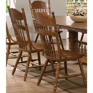Trieste Windsor Country Style Dining Chairs (Set of 2) (OFS)