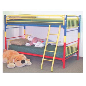 Multi Color Twin/Twin Bunk Bed 4025 (ML)