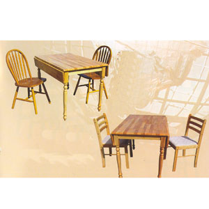 3 Pcs Drop Leaf  Dining Room Set 4135/41_(PJu)