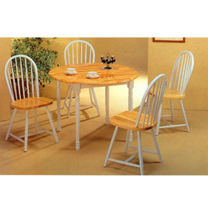 5-Pc Solid Wood Dinette Set 4140-29 (CO)