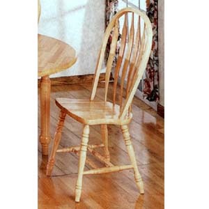   All natural Windsor Side Dining Chair 4189A(CO)