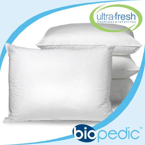 BioPEDIC UltraFresh Anti-bacterial 4-Pack Bed Pillows 38680(