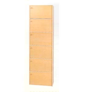 6-Shelf Bookcase With Doors 4220D_ (PJFS25)