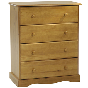 Solid Wood Chest With 4 Drawers 530_(PL)