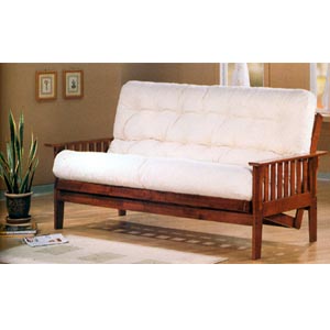 Dirty Oak Finish Futon Frame 4382 (CO)