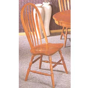 Solid Oak Side Chair 4388AN(CO)