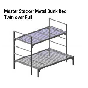 Master Stacker Twin/Full Bunk Bed 440517(LP)