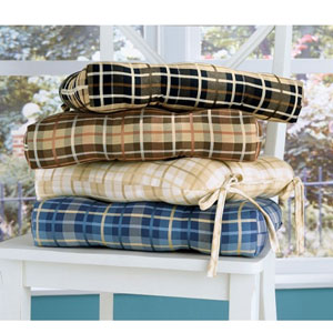 Holbrook Plaid Chair Cushion 4554_(GHF)