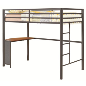 Twin Metal Workstation Loft Bed 460229(COFS)