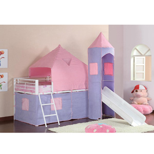 Castle Style Bunks Twin Loft Bed 460279(CO)