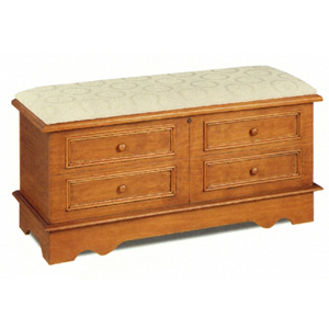 Padded Pine Cedar Chest 4674 (CO)