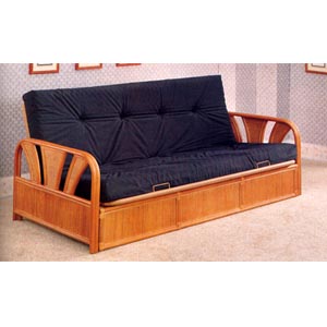 Rattan Futon With Metal Frame 4801 (CO)