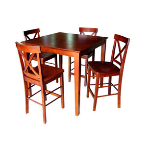 5-Pc Counter Height Dining Set 4812 (WD)