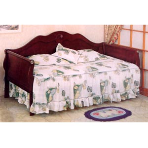 Cherry Finish Sleigh Style Daybed 4819 (CO)