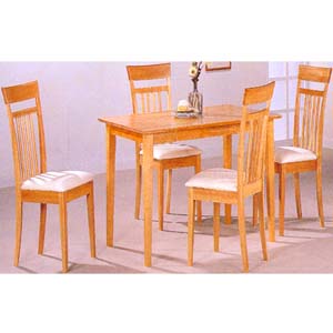 5-Pc Maple Finish Dining Set 4829 (WD)