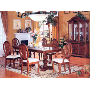 7 Pc Dining Set 4899-C/47136-C/47137-C (VL)