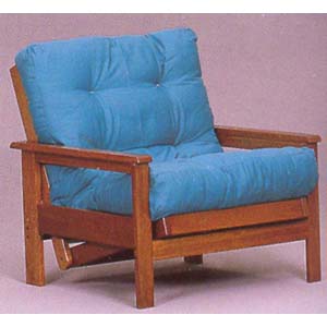 Oak Finish Wood Chair Frame 5077 (WD)