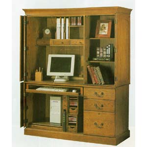 Traditional  Computer Armoire 5465 (CO)