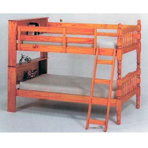 Bunk Bed With Bookcase  5500  (PKC)