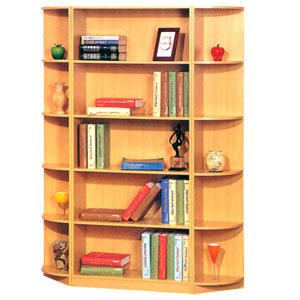 Bookcase And Side Stands 555-5_ (E&S)