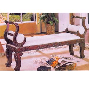 Hand Carved Bench 5616 (ABC)