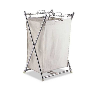 Folding Hamper W/Canvas Pull-Out Bag 5760(OIFS)