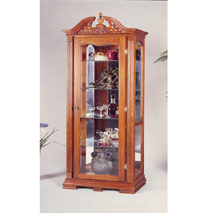Curio Cabinet in Oak 5807(CO)
