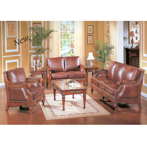 Humphrey Leather Sofa Set 588_  (A)