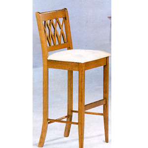 Fence Back Bar Stool With Cushion Seat 5906 (CO)