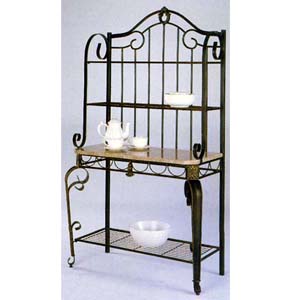 Antique Bronze Baker Rack 6201-72 (WD)