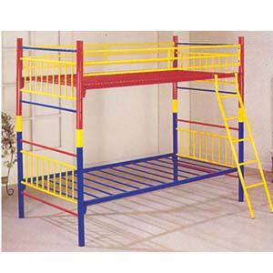 Twin/Twin Rainbow Bunk Bed  7316(ABC)