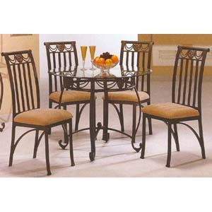 5-Pc Candace Dining Set 6299-45/50 (WD)